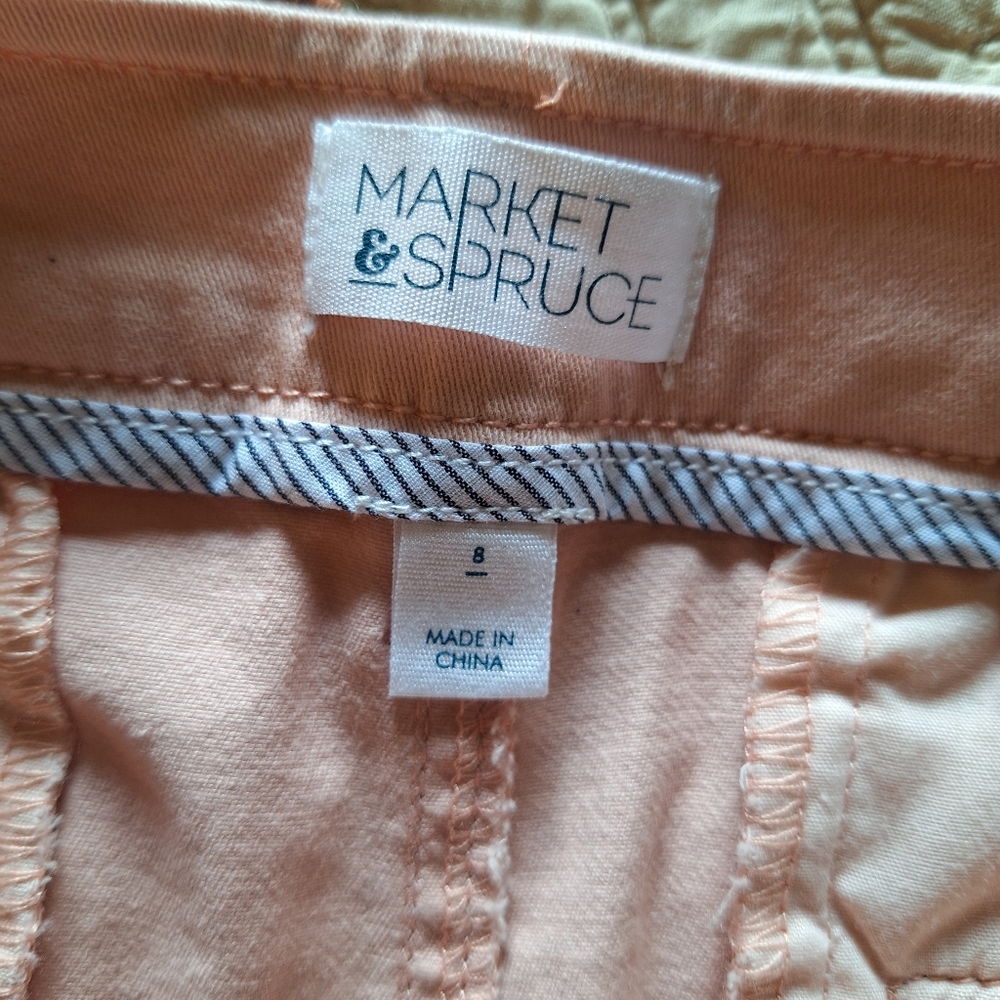 NWT Market & Spruce Pink Women's Shorts - Picture 5 of 7